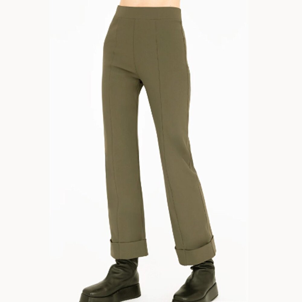 Tech Stretch Cropped Cuffed Legging